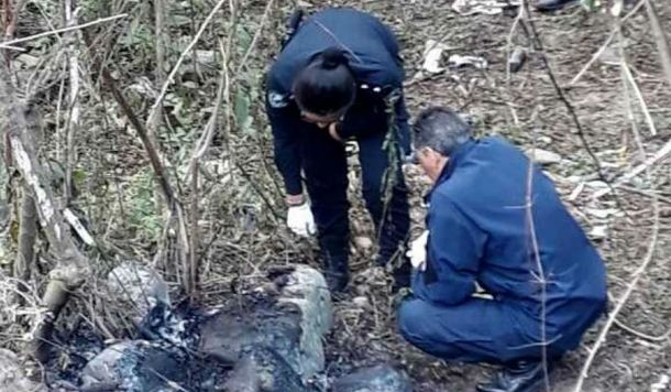 Encontraron un cuerpo calcinado en Jujuy