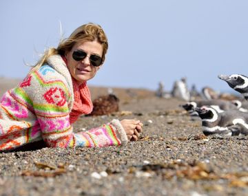 Las vacaciones naturistas de Eugenia Tobal