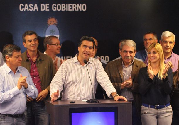 Chaco: precandidatos del FPV acompañaron a Capitanich en su triunfo en las PASO