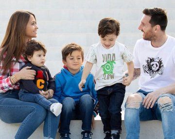 La tierna foto de Messi que publicó Antonela Roccuzzo con un detalle increíble