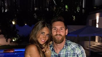 Leo Messi y Antonella Roccuzzo, en Ibiza Leo Messi y Antonella Roccuzzo, en Ibiza