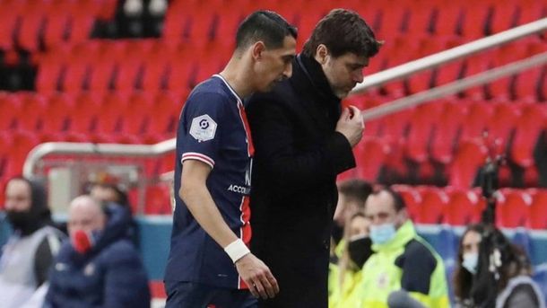 Di María está en duda para jugar el próximo partido con el PSG