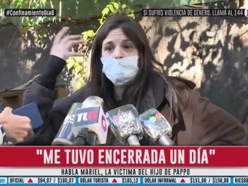 Dramático testimonio de la novia del hijo de Pappo Napolitano: Me roció con alcohol y me encerró