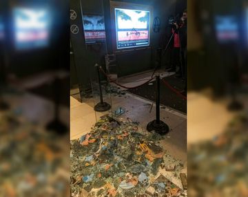 Así quedó el ND Ateneo tras el ataque