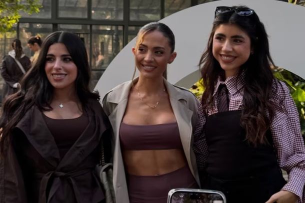 Camila Mayan y las mujeres de la Selección Argentina.