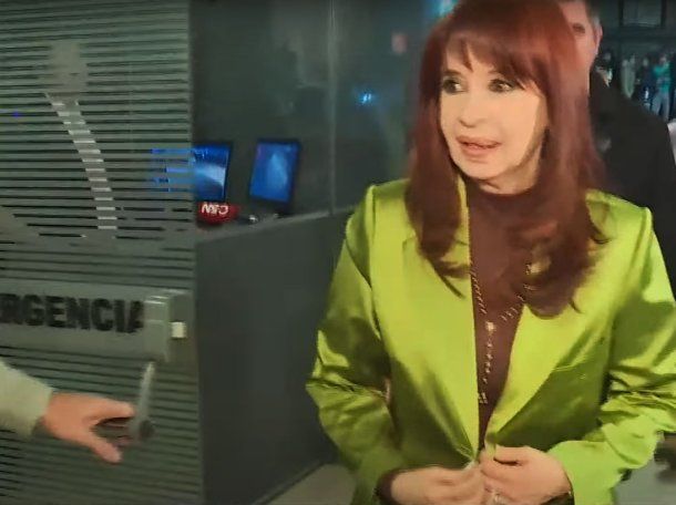 Así llegó Cristina Kirchner a C5N