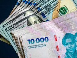 Cotización del dólar oficial y el dólar blue. Cotización del dólar oficial y el dólar blue.