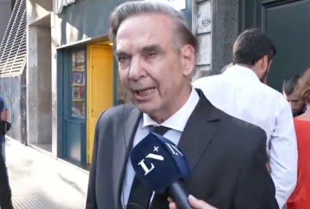 La reacción de Miguel Ángel Pichetto cuando lo increparon en vivo durante un móvil