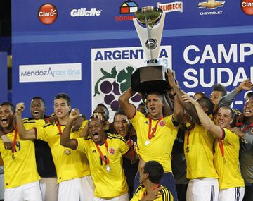 Colombia se consagró campeón en el Sudamericano Sub 20