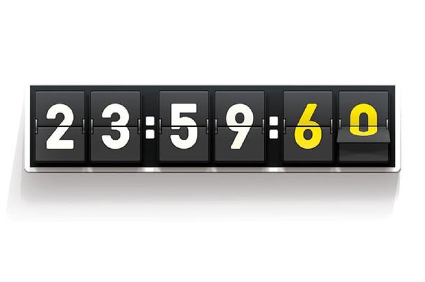 El segundo posterior a 23:59:59 del 31 de diciembre de 2016 no será 00:00:00