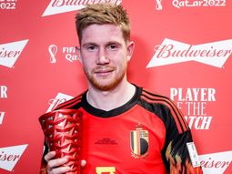 De Bruyne: No jugué bien, no se porqué me dieron el trofeo