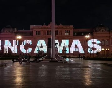 La Casa Rosada dijo Nunca Más: el mapping por el Día de la Memoria