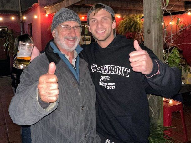 Bautista Mascia volvió a ver a su tío, sobreviviente de la tragedia de Los Andes