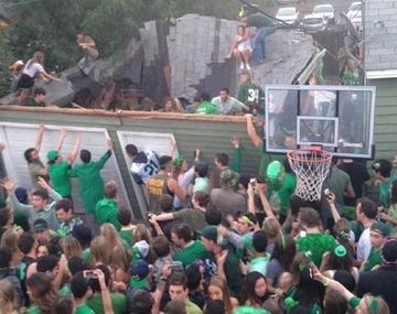 Acccidente por estudiantes borrachos