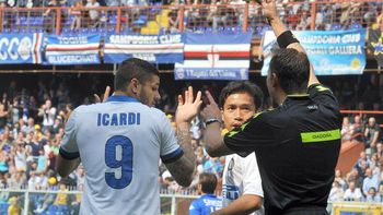 el inter de icardi goleo al sampdoria de maxi lopez el inter de icardi goleo al sampdoria de maxi lopez