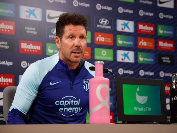 El Cholo Simeone respaldó a Costas en Racing y lo eligió como el mejor del plantel