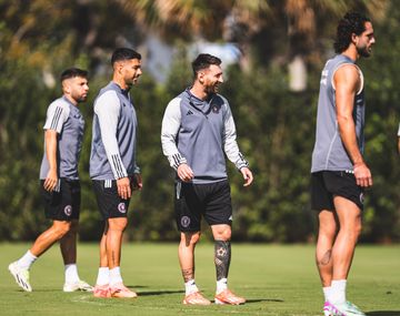 Messi volvió a entrenar en Inter Miami: ¿cuándo podrá jugar?
