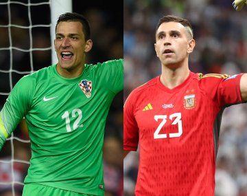 Mundial de Qatar 2022: el ex arquero de Croacia apuntó contra Dibu Martínez