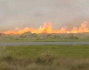 Por los fuertes vientos