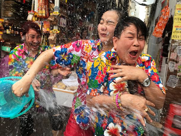 Los festejos del Songkran en Tailandia