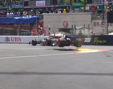 Hamilton literalmente voló en la FP1 del Gran Premio de Mónaco