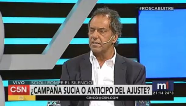 Daniel Scioli, en C5N: La inflación está muy por encima del 40 por ciento