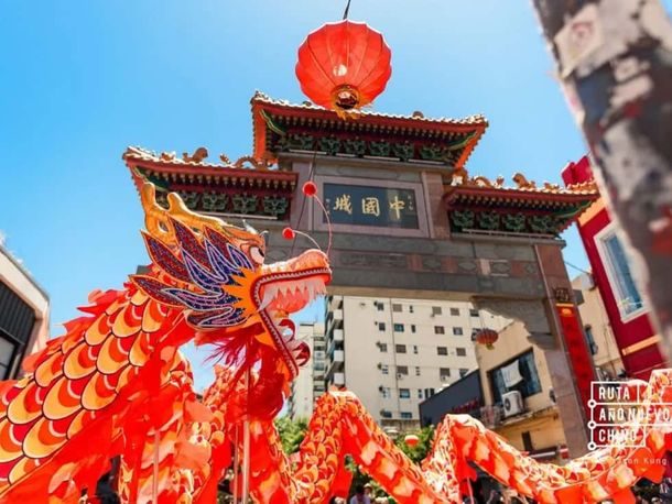 El barrio Chino en ciudad de Buenos Aires. El barrio Chino en ciudad de Buenos Aires.
