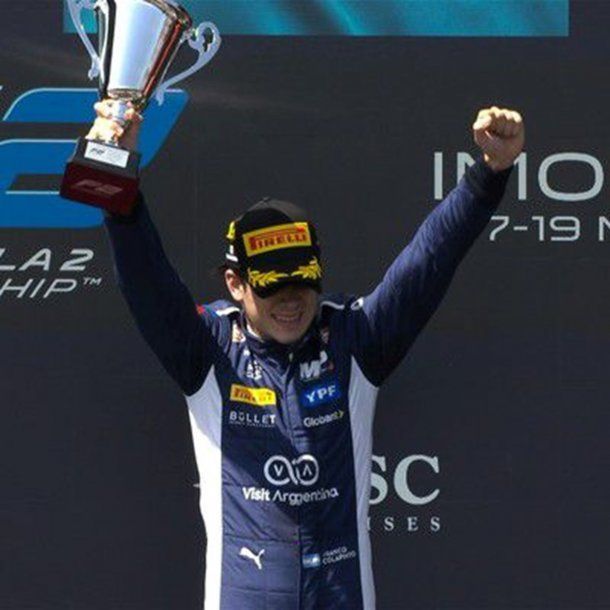 Fórmula 2: Franco Colapinto ganó el Sprint de Imola