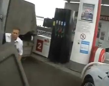 El ruso que se salvó de milagro en un choque entre dos camiones