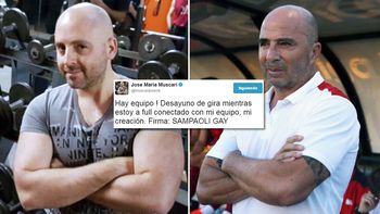 José María Muscari y Sampaoli, dos gotas de agua José María Muscari y Sampaoli, dos gotas de agua