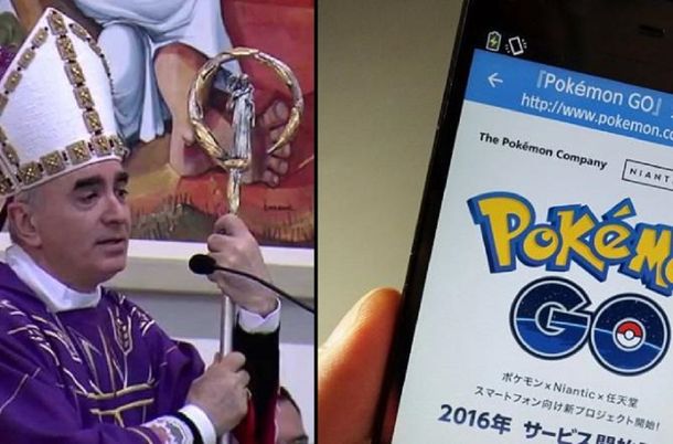 Un obispo italiano lanza una cruzada contra Pokémon Go: Son una fábrica de cadáveres andantes