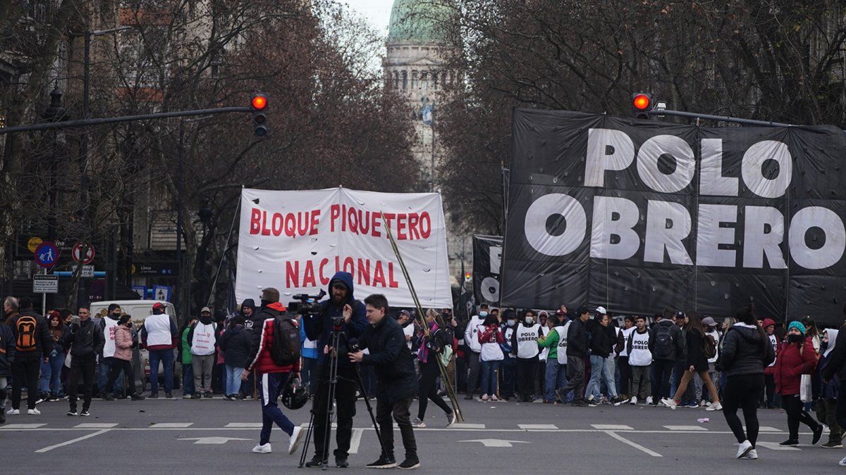 Marcha piquetera EN VIVO: minuto a minuto de la manifestación
