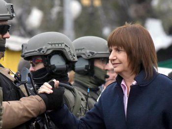 Ministra Patricia Bullrich.