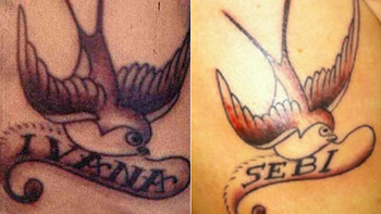 sebastian ortega y su novia se tatuaron para sellar su amor sebastian ortega y su novia se tatuaron para sellar su amor