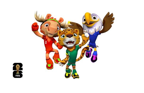 FIFA presentó a Maple, Zayu y Clutch, las mascotas del Mundial 2026 de Estados Unidos, México y Canadá