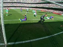No quedan dudas: era gol del Barcelona ante Betis No quedan dudas: era gol del Barcelona ante Betis