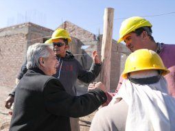 Alberto Fernández entregará la vivienda 100 mil de su gestión