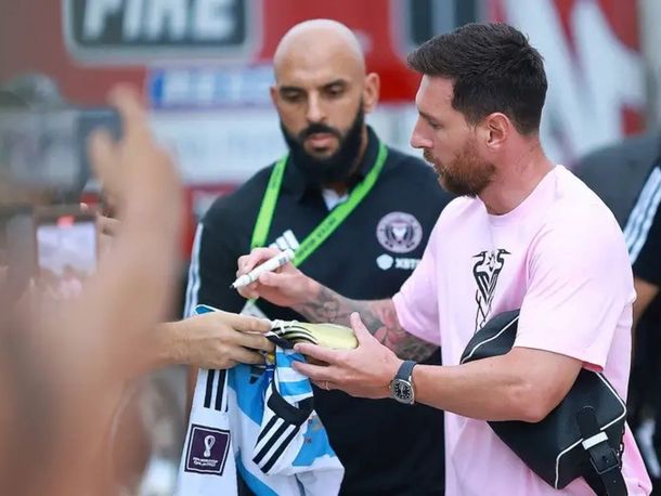 El guardaespaldas de Messi lanzó su propia marca de ropa: el apoyo de los campeones del mundo