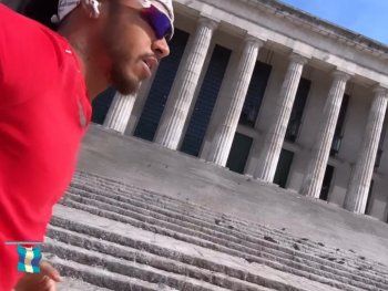 Las fotos y videos de Lewis Hamilton en Argentina