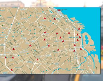 Así serán los cortes de los taxistas en protesta contra la llegada de Uber