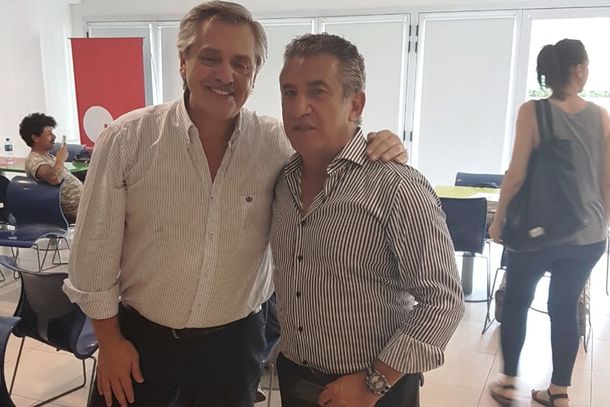 Alberto Fernández y Sergio Urribarri