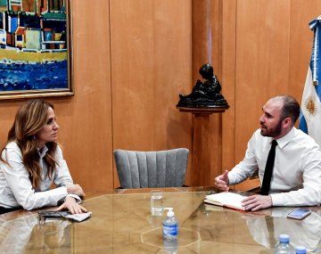 Martín Guzmán se reunió con Victoria Tolosa Paz