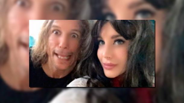 ¿Nuevo look? Charlotte Caniggia, morocha junto a su padre