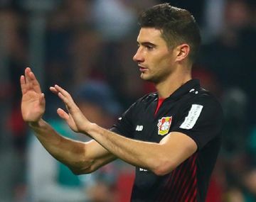 Lucas Alario en el Bayer Leverkusen