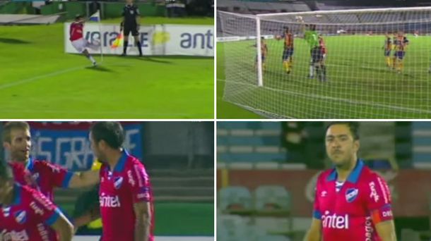 Ya es costumbre: el Chino Recoba volvió a meter un gol olímpico