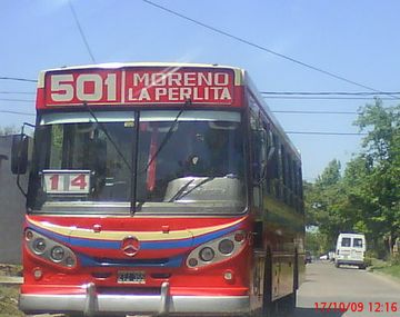 Colectiveros de Moreno tienen miedo de trabajar de noche