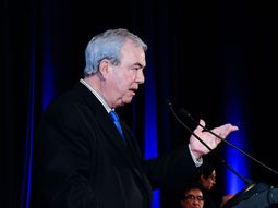 Luis Alberto Heber, ministro del Interior durante el encuentro de la Asociación de Dirigentes de Marketing del Uruguay (ADM). Luis Alberto Heber, ministro del Interior durante el encuentro de la Asociación de Dirigentes de Marketing del Uruguay (ADM).