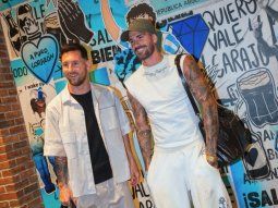 Lionel Messi y Rodrigo De Paul en su arribo a la concentración de la Selección Argentina para el Mundial 2026. Lionel Messi y Rodrigo De Paul en su arribo a la concentración de la Selección Argentina para el Mundial 2026.