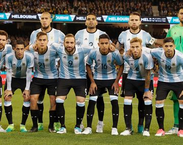 El equipo que jugó el amistoso ante Brasil en el debut de Sampaoli