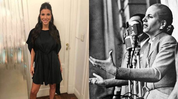 El mensaje de Andrea Rincón por el aniversario de la muerte de Eva Perón